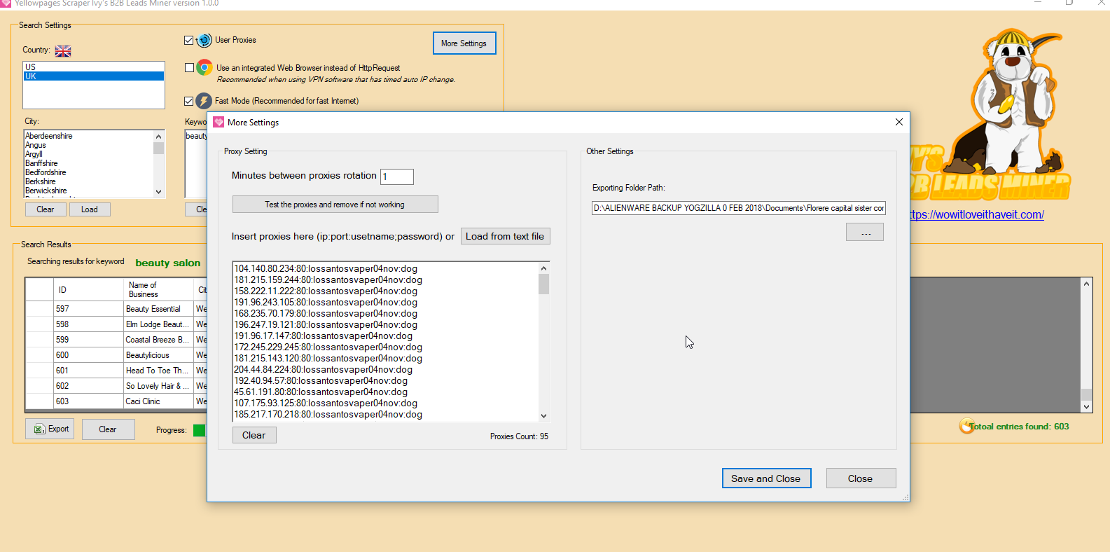 CONFIGURE YOUR PROXIES