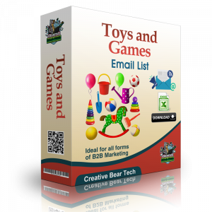 Toys and Games Email List and Business Contact Details