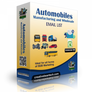 Automobiles Manufacturing and Wholesale Mailing Lists