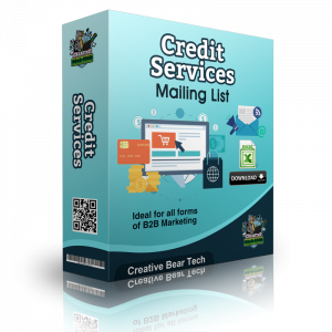 Credit Services Mailing List B2B Data