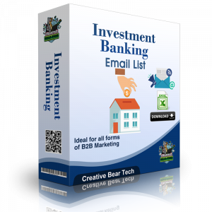 Investment Banking B2B Data List