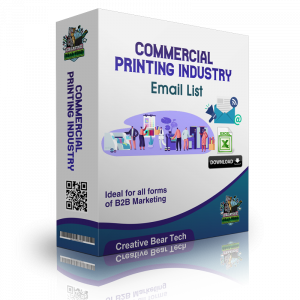 Commercial Printing Email List - Printing Industry Mailing Lists