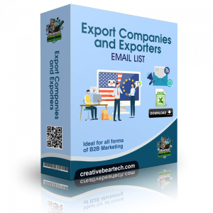 Export Companies and Exporters B2B Database with Email Addresses