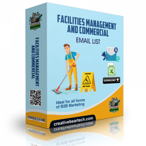 Facilities Management and Commercial Cleaning Email List