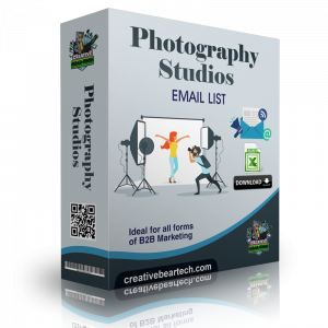 Photography Studios Mailing List and Emails