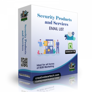 Security Products and Services Email List