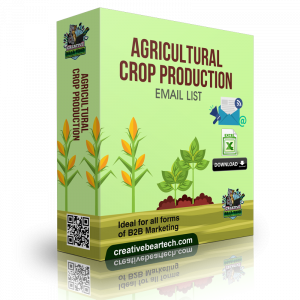 Agricultural Crop Production Industry Database with Email List