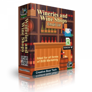 Wineries and Wine Shops Email List and B2B Sales Leads