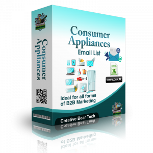 Consumer Appliances Email List and Business Marketing Data