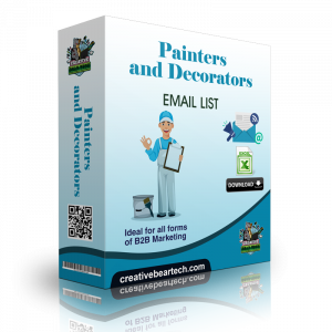 Painters and Decorators Email List and B2B Database