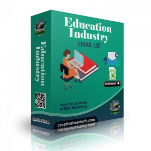 Education Industry Email List and B2B Database