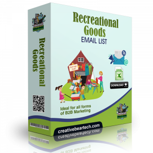 Recreational Goods Email List and B2B Marketing Data