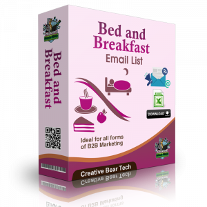 Bed and Breakfast Email List and B2B Marketing Data