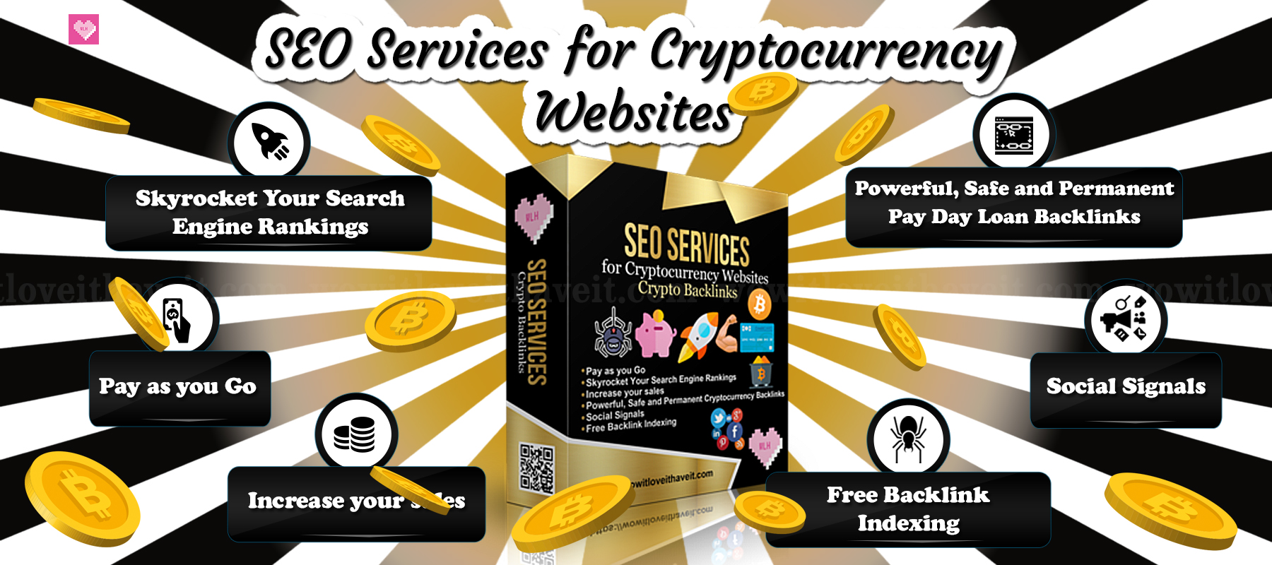 Cryptocurrency Backlinks SEO Package