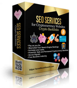 Cryptocurrency Backlinks SEO Package