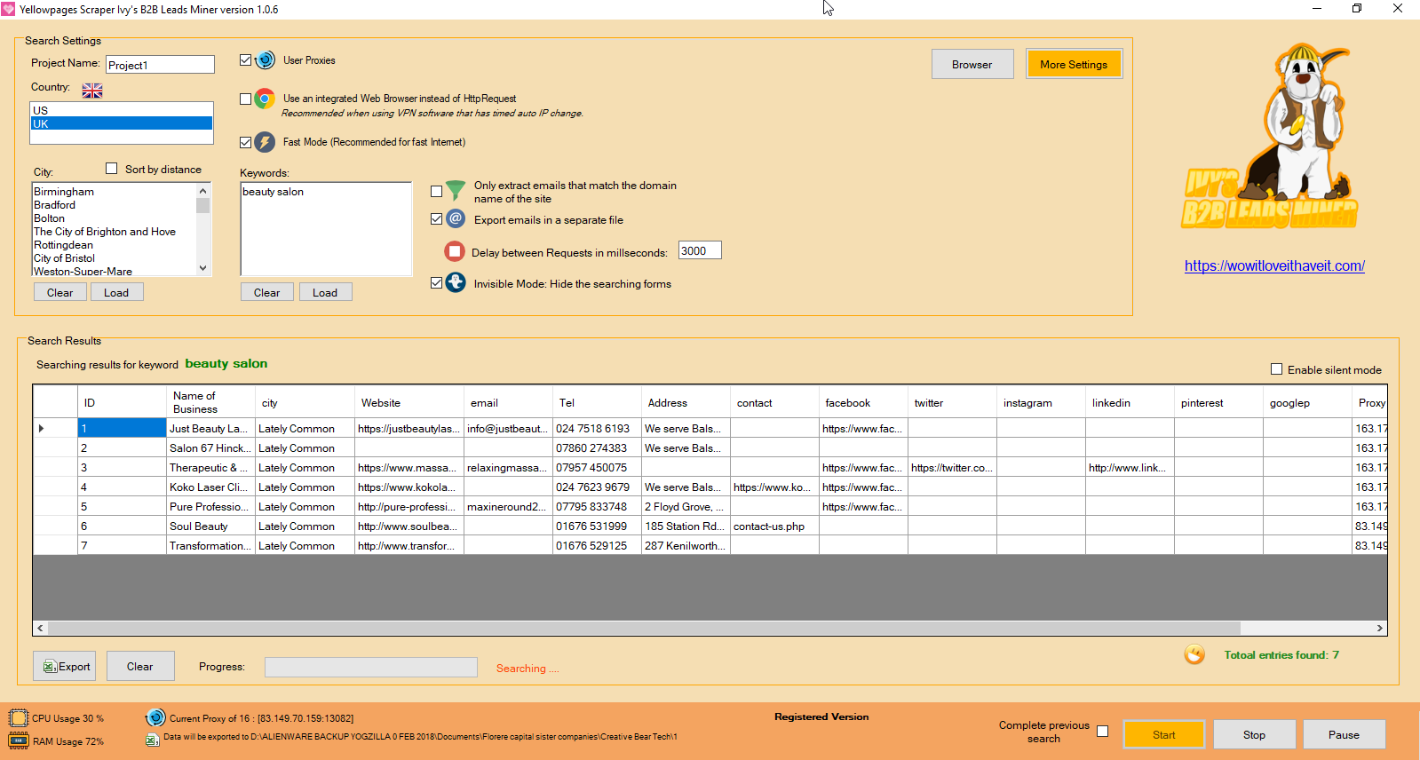 Industrial and Raw Gases Mailing Lists