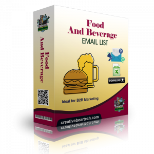 Food and Beverage Wholesale Mailing List