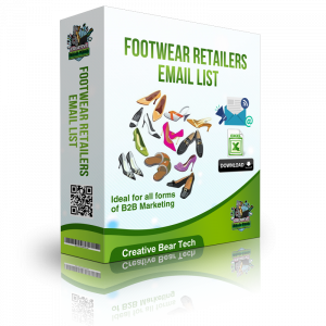 Footwear Retailers Email List and Database of Shoe Shops Mailing Lists