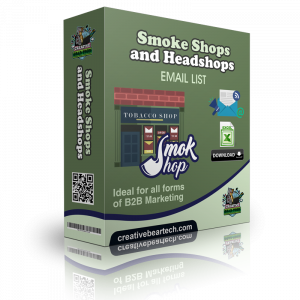 Smoke Shops and Headshops Email List