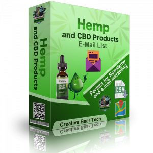 Global Hemp Industry Database and CBD Shops B2B Business Data List with Emails