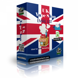 UK Vape Shop Database with Vape Shop Contact Details