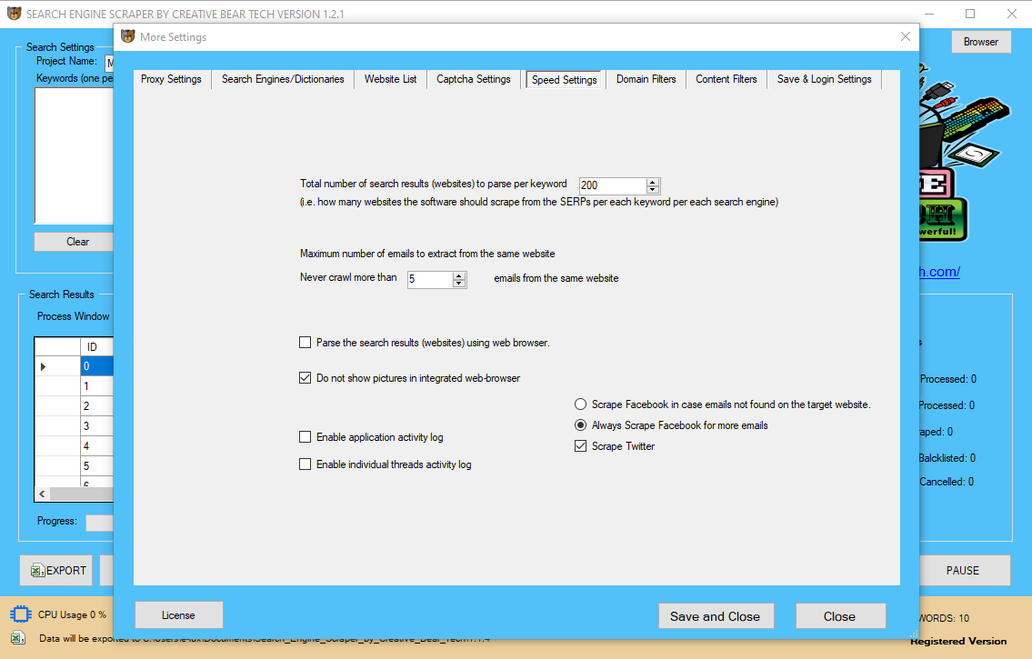 How to Scrape Data from a Website with Website Scraper and E-Mail Extractor