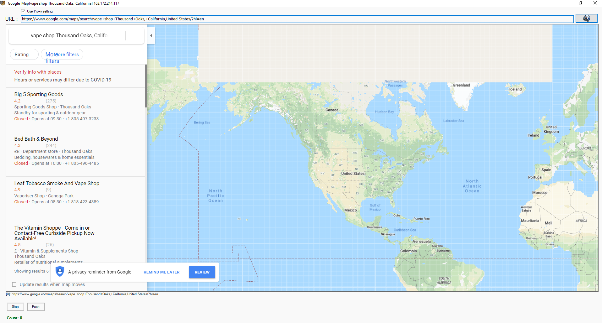 How to use the Google Maps Email Extractor and Google Maps Scraper