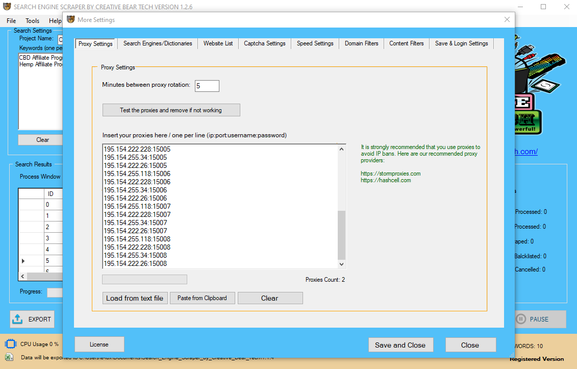 Mining Data with Proxies