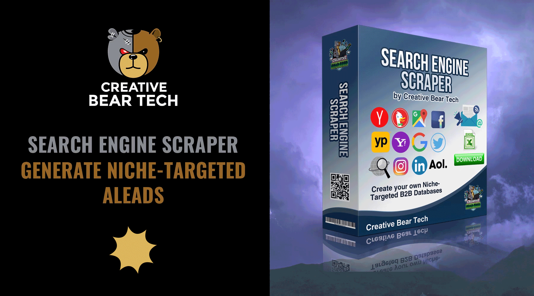 Ask Search Engine Scraper and Email Extractor by Creative Bear Tech